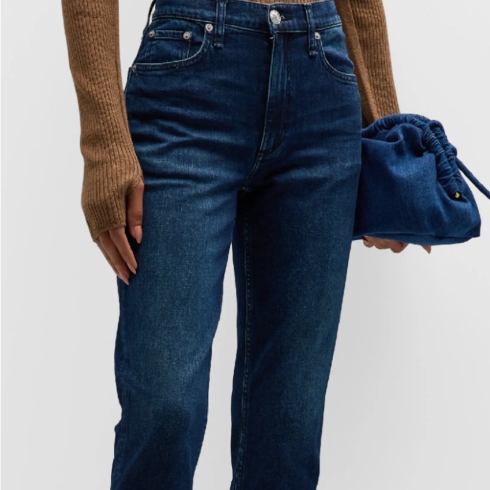 Rag & bone wren straight jeans size 26